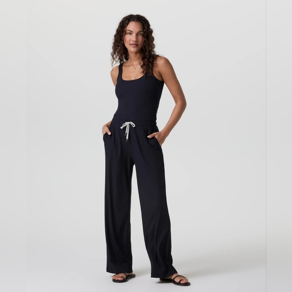 NWT Women's Pose Scoop Jumpsuit-Short. Color Black & Size XS